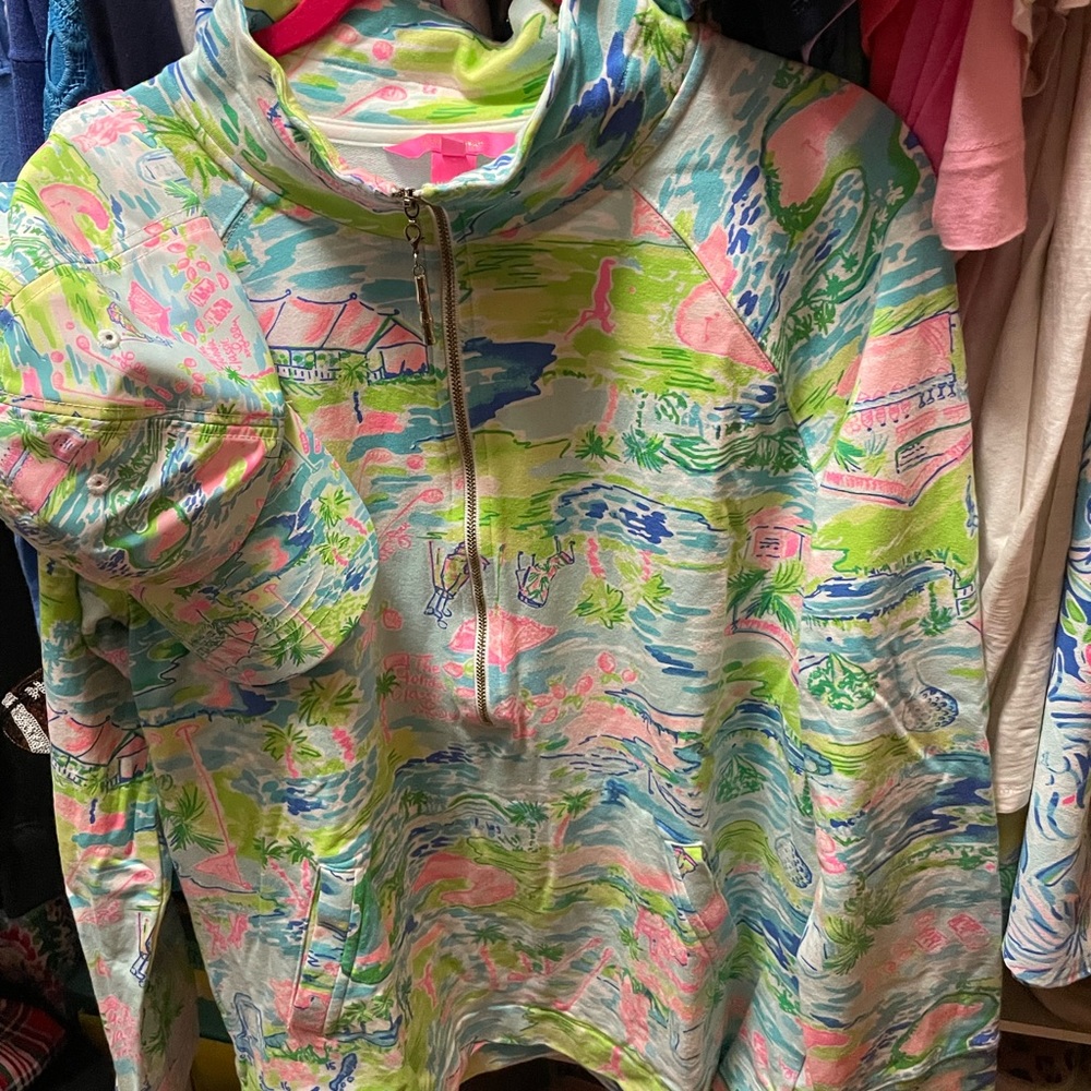 Lilly Honda Classic popover and hat